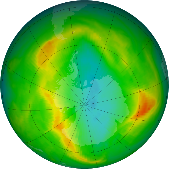 Ozone Map 1979-10-25